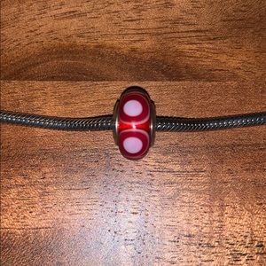 Pandora Circles Charm, Murano Glass